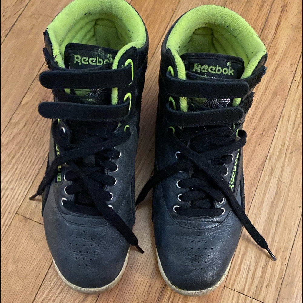 Old school high top Reebok